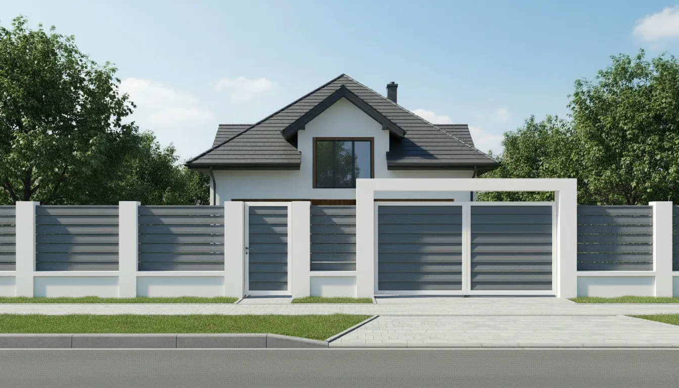 Gard Metalic Modern Jaluzea